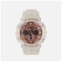 Наручные часы CASIO G-Shock GMA-S120SR-7AER, серебряный, розовый