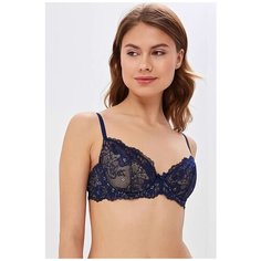 Бюстгальтер Innamore Basic Lace , размер 4E (80E), синий