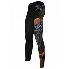 Тайтсы Athletic pro., размер 2XL, черный