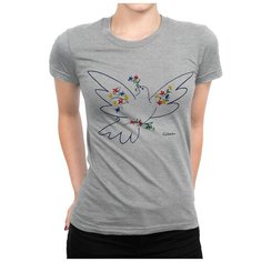 Футболка DS Apparel, размер XS, серый