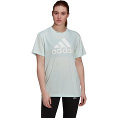 Футболка adidas, размер XS, зеленый