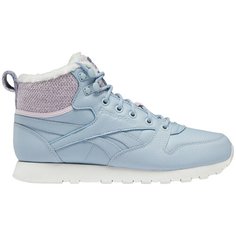 Кроссовки Reebok Classic Leather, размер 7.5, голубой