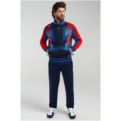 Спортивный костюм FORWARD , размер 4XL , синий, красный