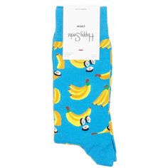 Носки Happy Socks Мужские носки с рисунками Happy Socks, размер 36-40, красный, синий
