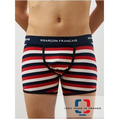 Трусы Garcon Francais, размер XL, белый, красный