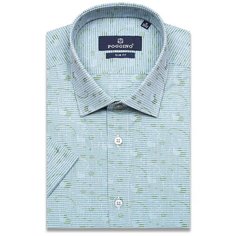 Рубашка POGGINO, размер (54)2XL, зеленый