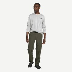 Брюки The North Face, размер 40(56-58), зеленый