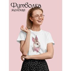 Футболка shulpinchik, размер S, белый