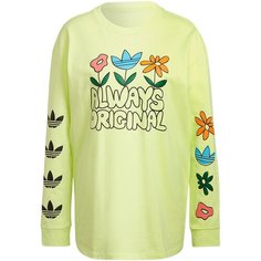 Футболка adidas Originals, размер 34, желтый