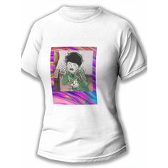 Футболка размер L, белый