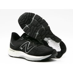 Кроссовки New Balance Fresh Foam 880, полнота D, размер 10,5 US, черный, белый