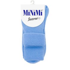 Носки MiNiMi, размер 0 (one size), голубой