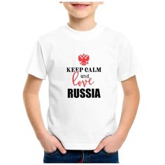 Футболка CoolPodarok, размер 22, белый