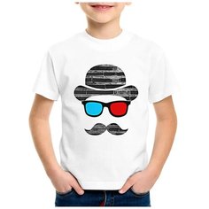 Футболка CoolPodarok, размер 22, белый