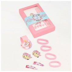 Наручные часы Сима-ленд, розовый, розовый