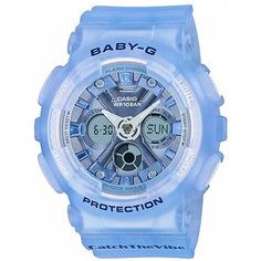 Наручные часы CASIO Baby-G, синий, черный