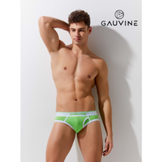 Трусы GAUVINE, размер M, белый, зеленый