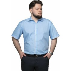 Рубашка Imperator, размер 52/L/178-186/42 ворот, голубой