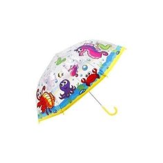 Зонт-трость Mary Poppins, бесцветный, голубой