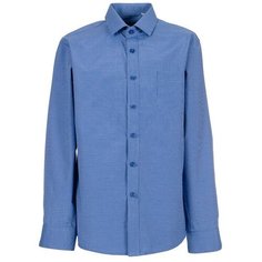 Школьная рубашка Tsarevich, размер 146-152, синий