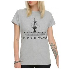 Футболка DS Apparel, размер XS, серый