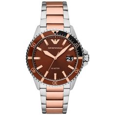 Наручные часы EMPORIO ARMANI Diver, золотой, серебряный