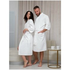 Халат BIO-TEXTILES, размер 56-58, белый