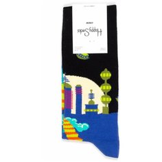 Носки Happy Socks, размер 36-40, синий, черный