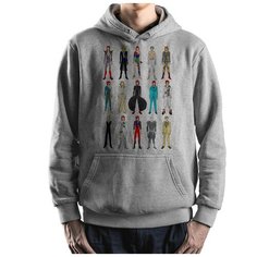 Худи Dream Shirts, размер 2XL, серый