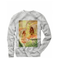 Свитшот , размер 46, мультиколор