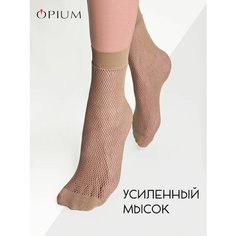 Носки Opium, 40 den, размер универсальный, бежевый