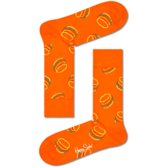 Носки Happy Socks, размер 36-40, оранжевый, мультиколор