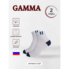 Носки ГАММА, 2 пары, размер 23-25(35-39)), белый Gamma