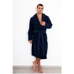 Халат Lika Dress, размер 56, синий
