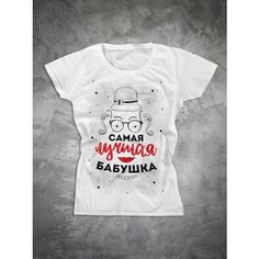 Футболка Фулпринт, размер 4XL, белый