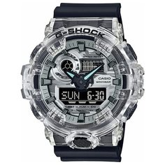 Наручные часы CASIO G-Shock, серебряный, серый