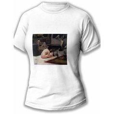 Футболка размер S, белый