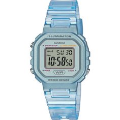 Наручные часы CASIO Collection LA-20WHS-2A, голубой, серый