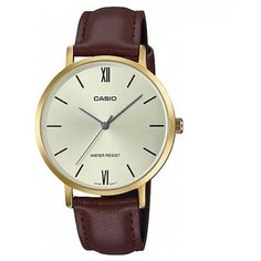 Наручные часы CASIO Collection LTP-VT01GL-9B, золотой, коричневый