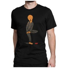 Футболка DS Apparel, размер 2XL, черный