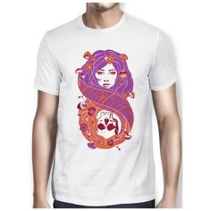 Футболка Design Heroes, размер L, белый