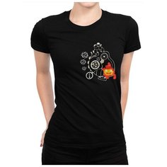 Футболка Design Heroes, размер XS, черный