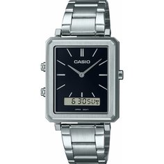 Наручные часы CASIO Standard MTP-B205D-1E, серебряный