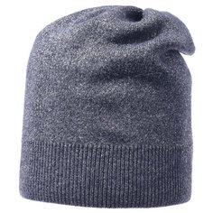 Шапка бини , размер 52-54, серый