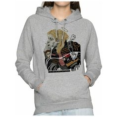 Худи DreamShirts Studio, размер 54, серый