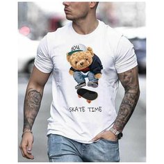 Футболка размер XXL, белый