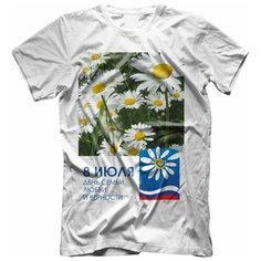 Футболка , размер 38, мультиколор