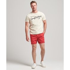 Бриджи Superdry, размер 2XL, красный