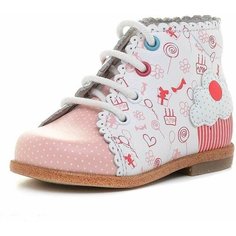 Ботинки Kapika, размер 18, белый, розовый