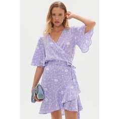 Платье TOPTOP, размер XS/S, фиолетовый